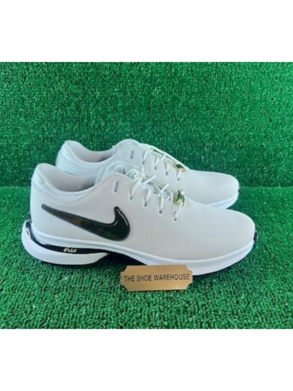 Men Nike Air Zoom Victory Tour 3 NRG White Gold Golf Cleat FJ2241-100 Sz 7